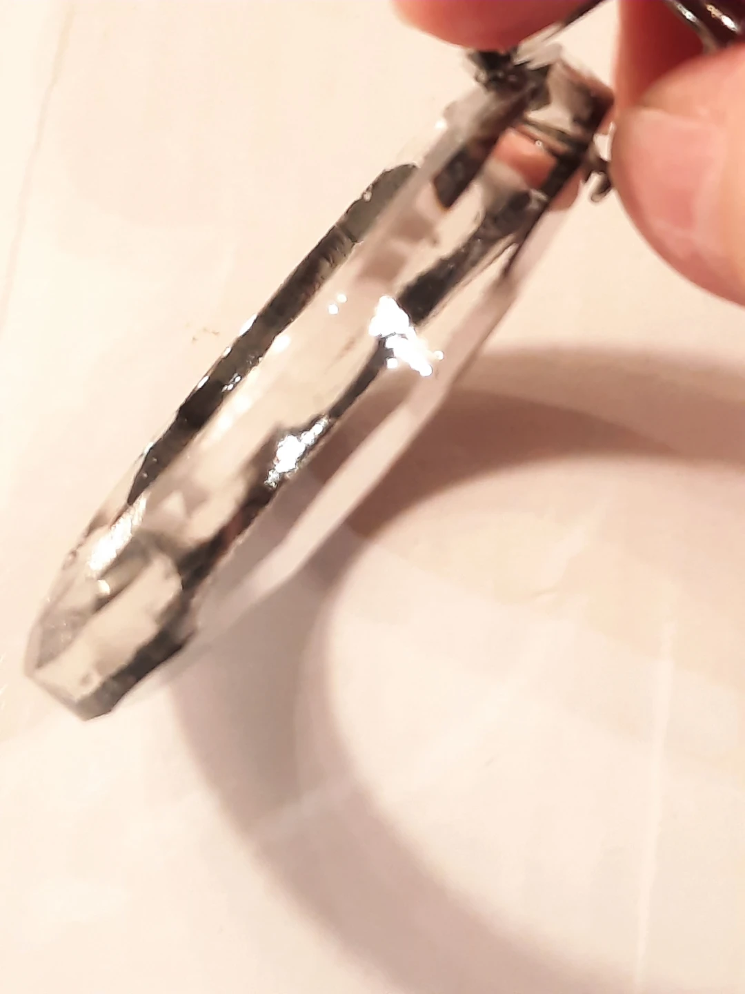 Sterling silver and cristal pendants - photo 4