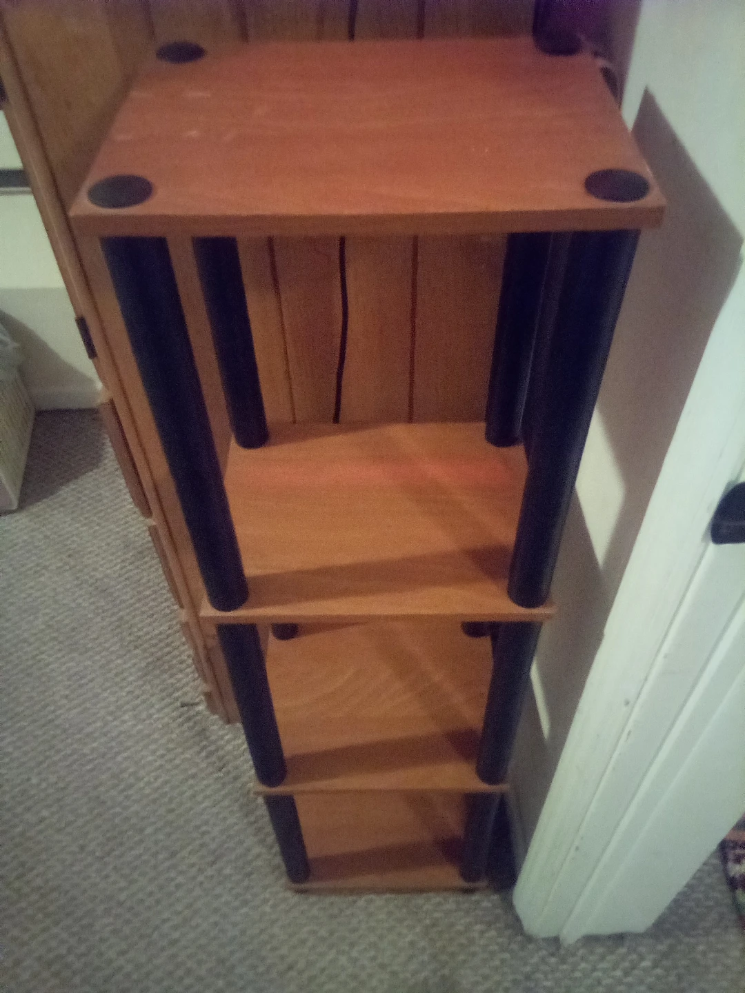 3-Tier Wood Shelf Unit - photo 4