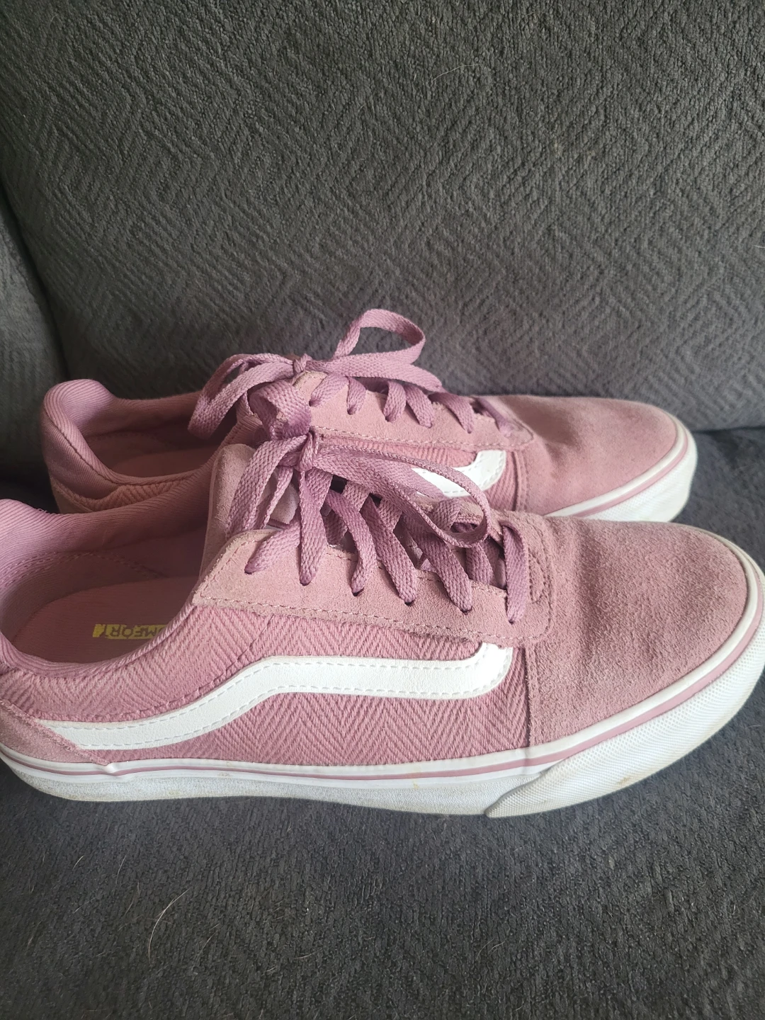 Vans Old Skool Pink Suede Sneakers