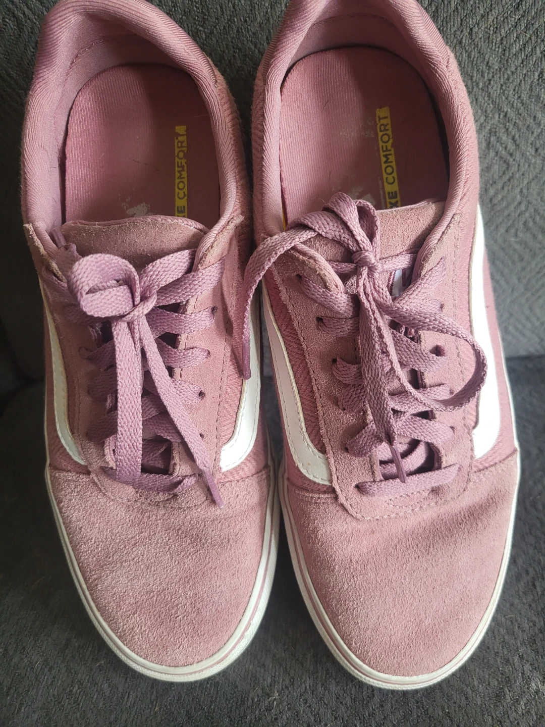 Vans Old Skool Pink Suede Sneakers - photo 2