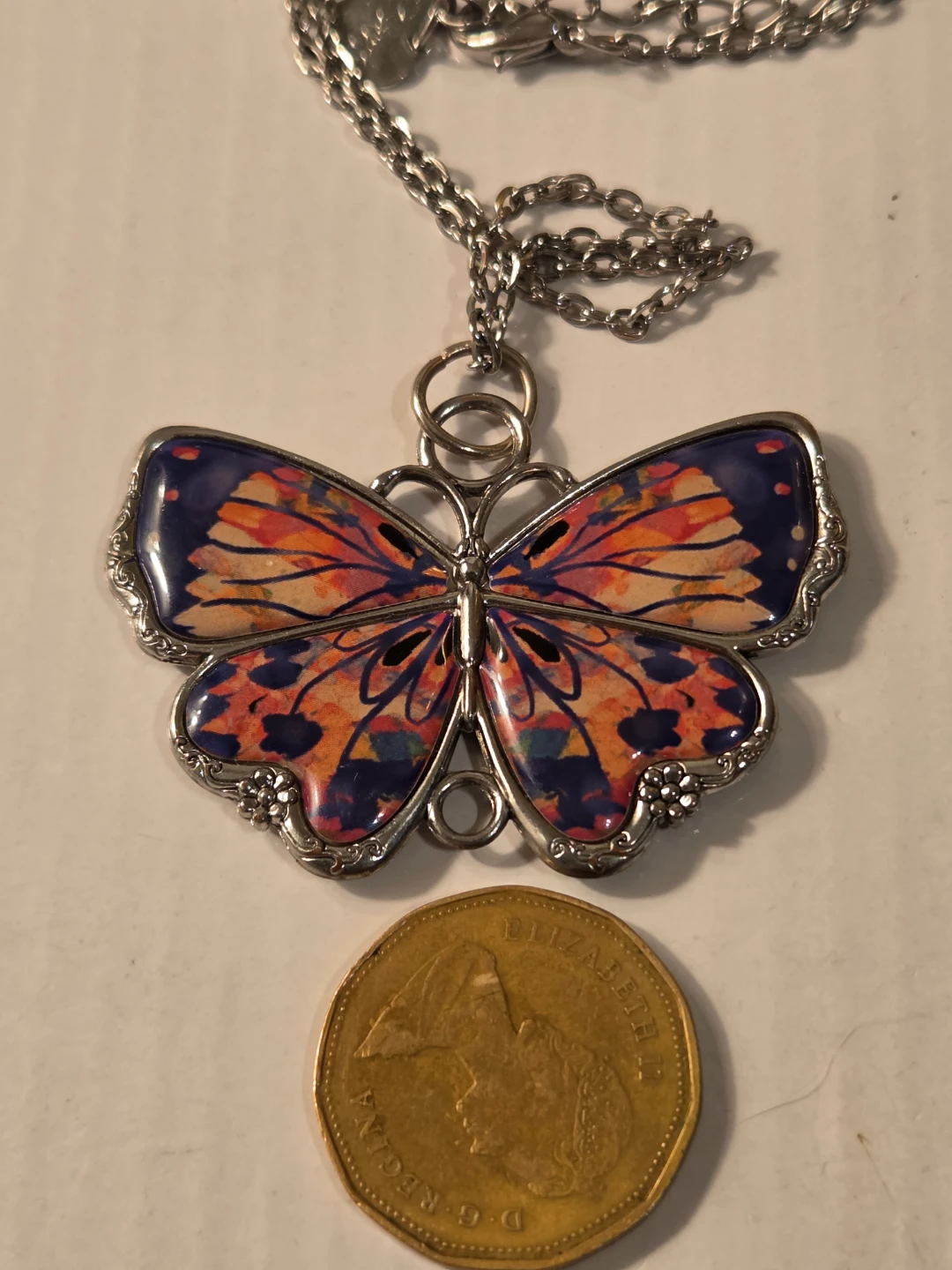 Butterfly Pendant Necklace - photo 3
