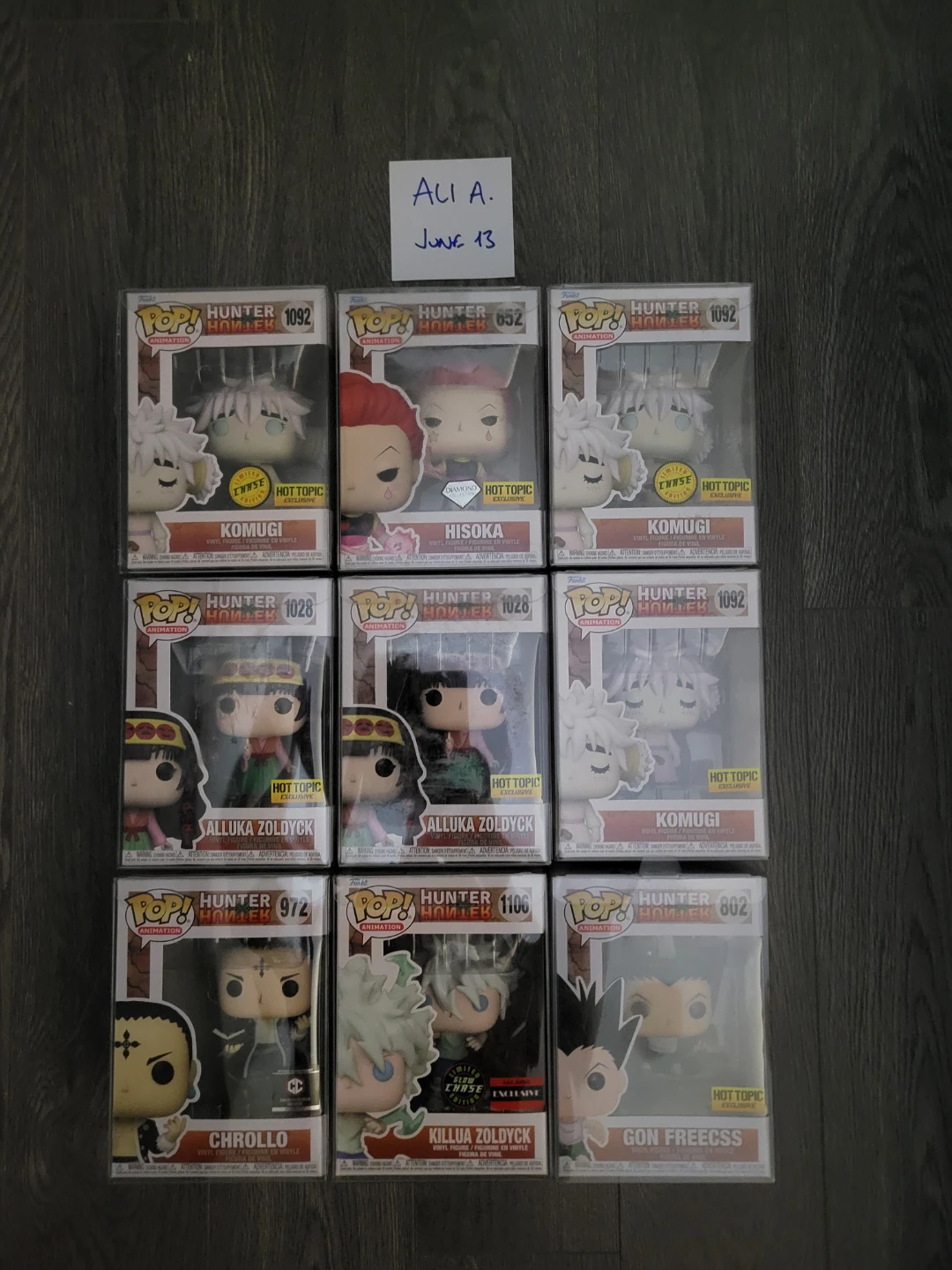 Funko Pop! Hunter x Hunter Vinyl Figures