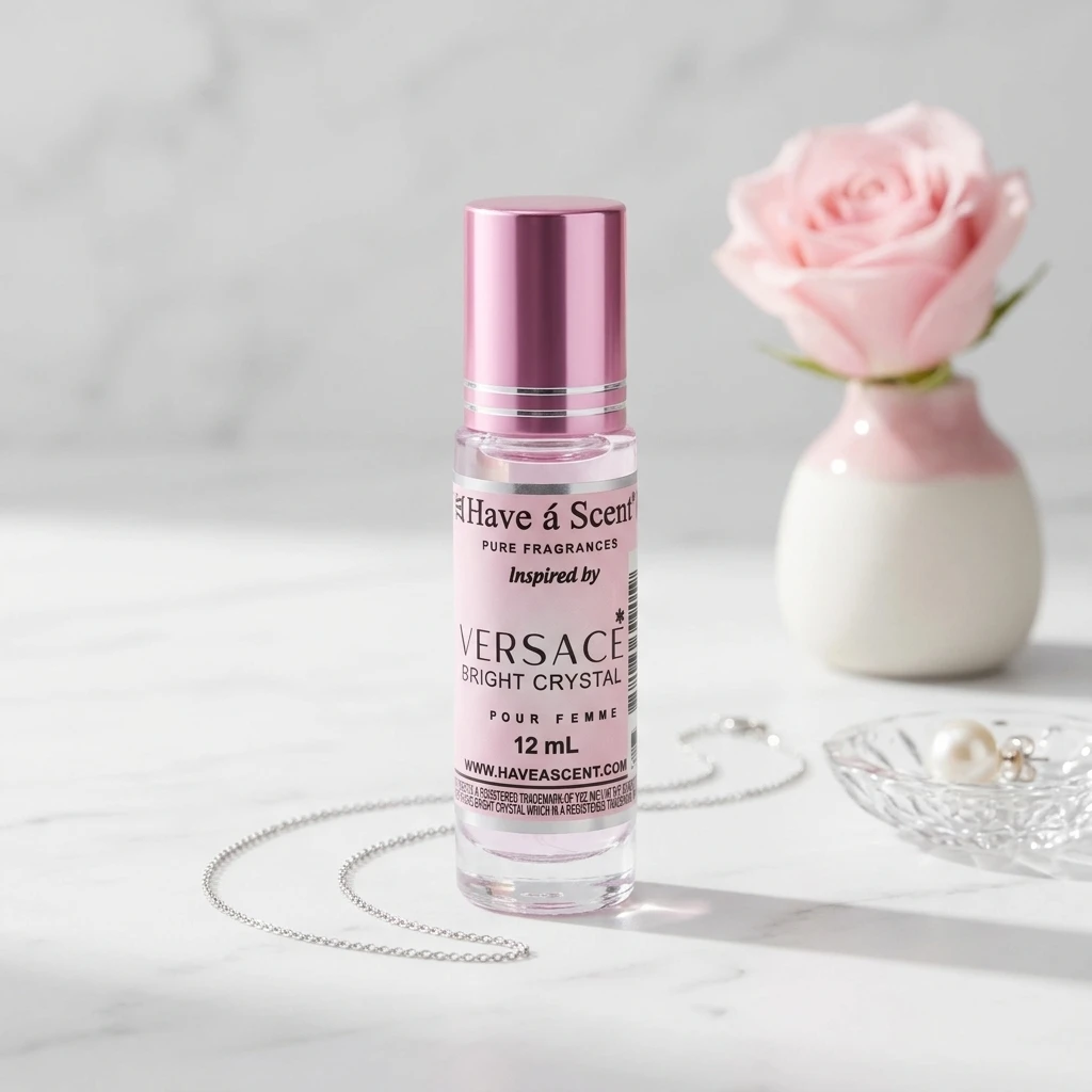 Versace Bright Crystal Inspired Fragrance Rollerball - 12ml
