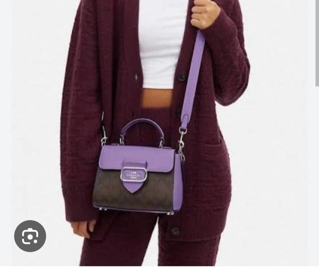 Coach morgan Shoulder Bag  in Light Purple - photo 3