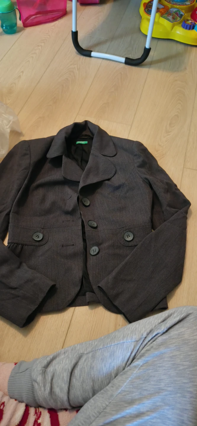 United Colors of Benetton Grey Blazer