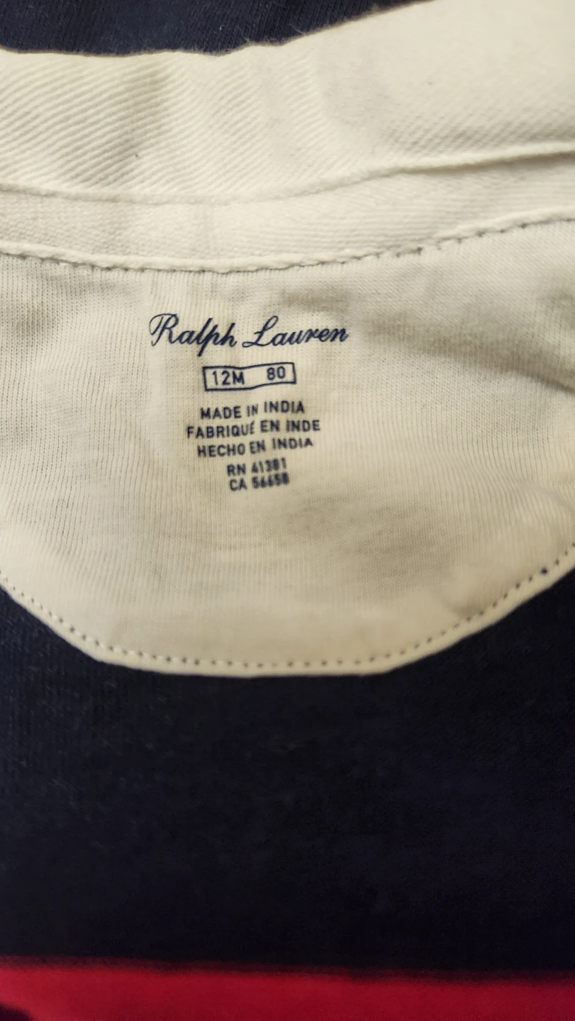 Ralph Lauren Striped Rugby Dress 12M - photo 3