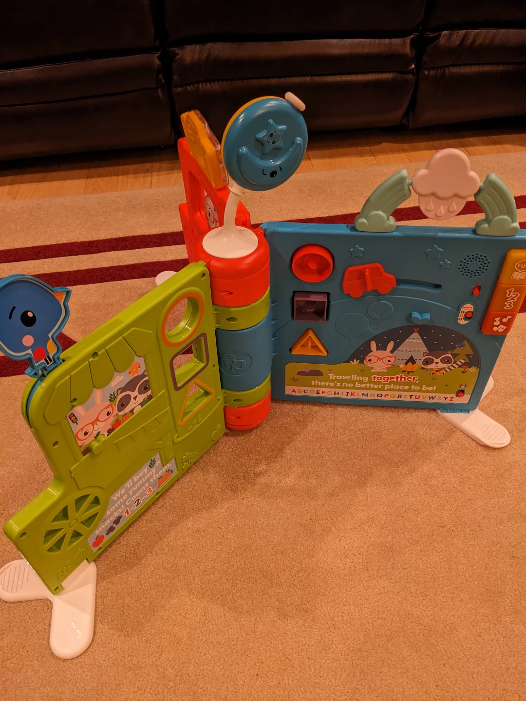 ⚽ Fisher-Price Sit to Stand Giant Activity Book