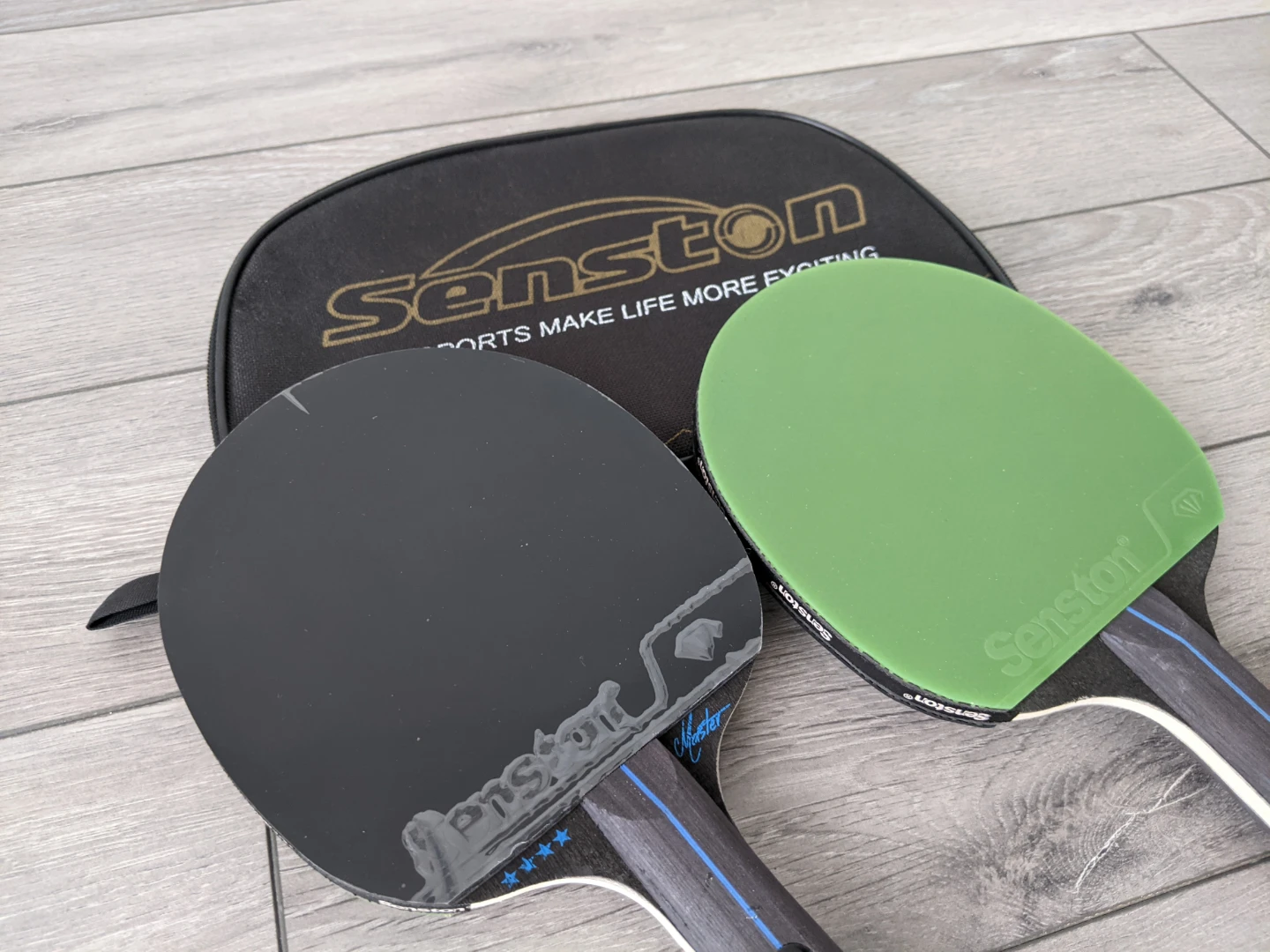 Senston Table Tennis Paddle Set with Case - photo 3