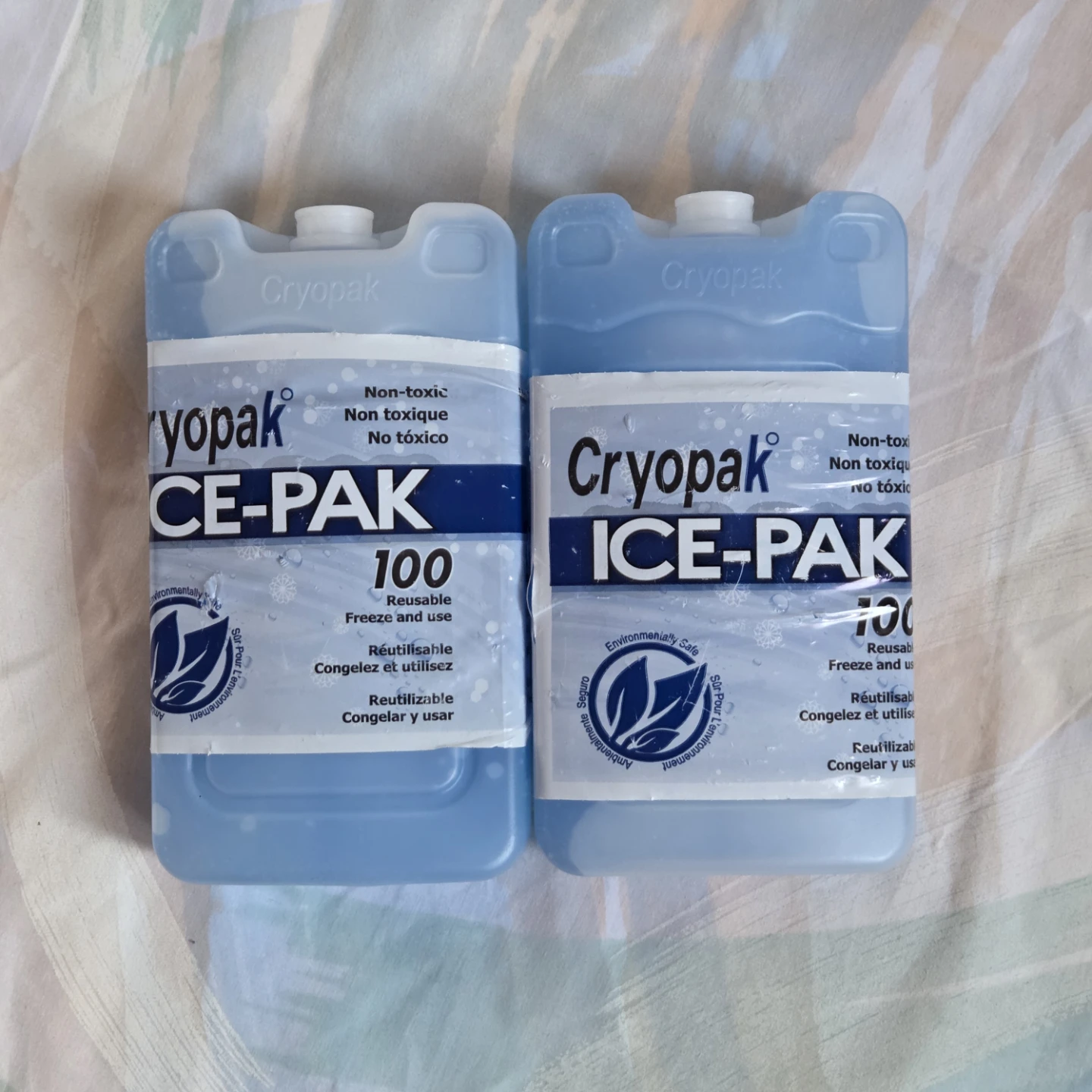 Cryopak Reusable Ice Packs for Coolers/Lunch Bags