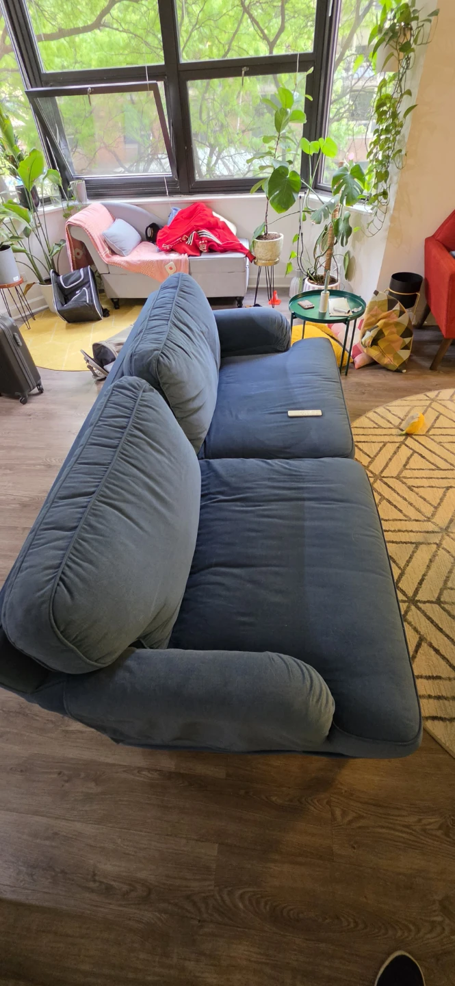 Blue Three-Seater Sofa IKEA - photo 3