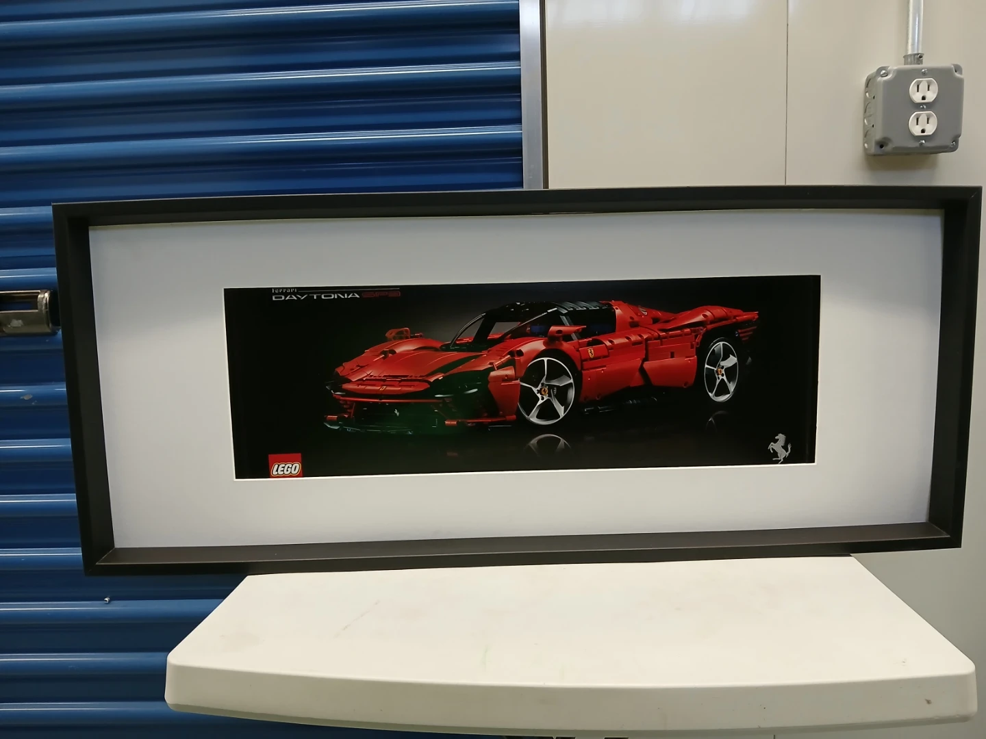 LEGO Ferrari Daytona print framed - photo 3