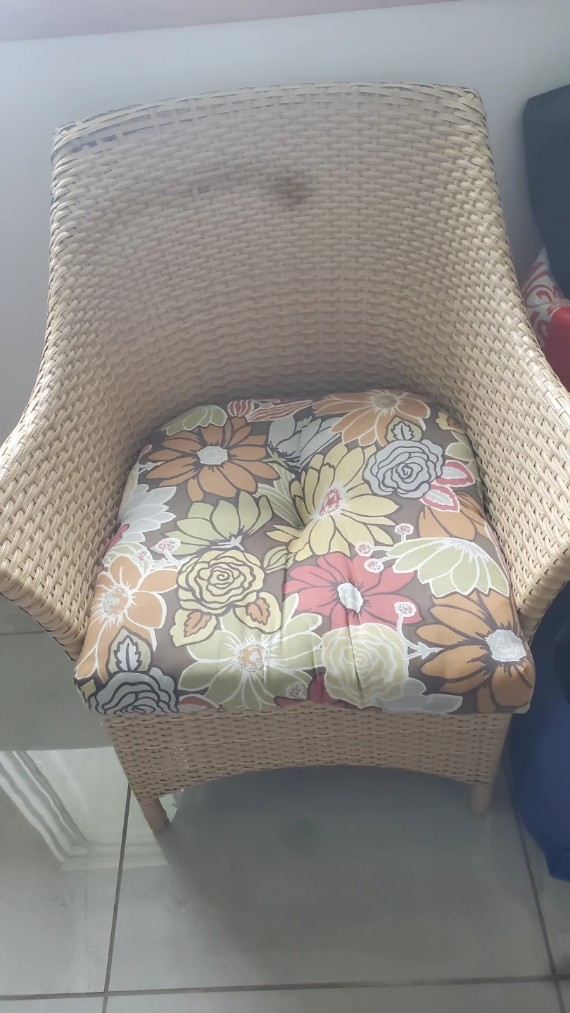 Nice outdoor wicker chairs with cushions