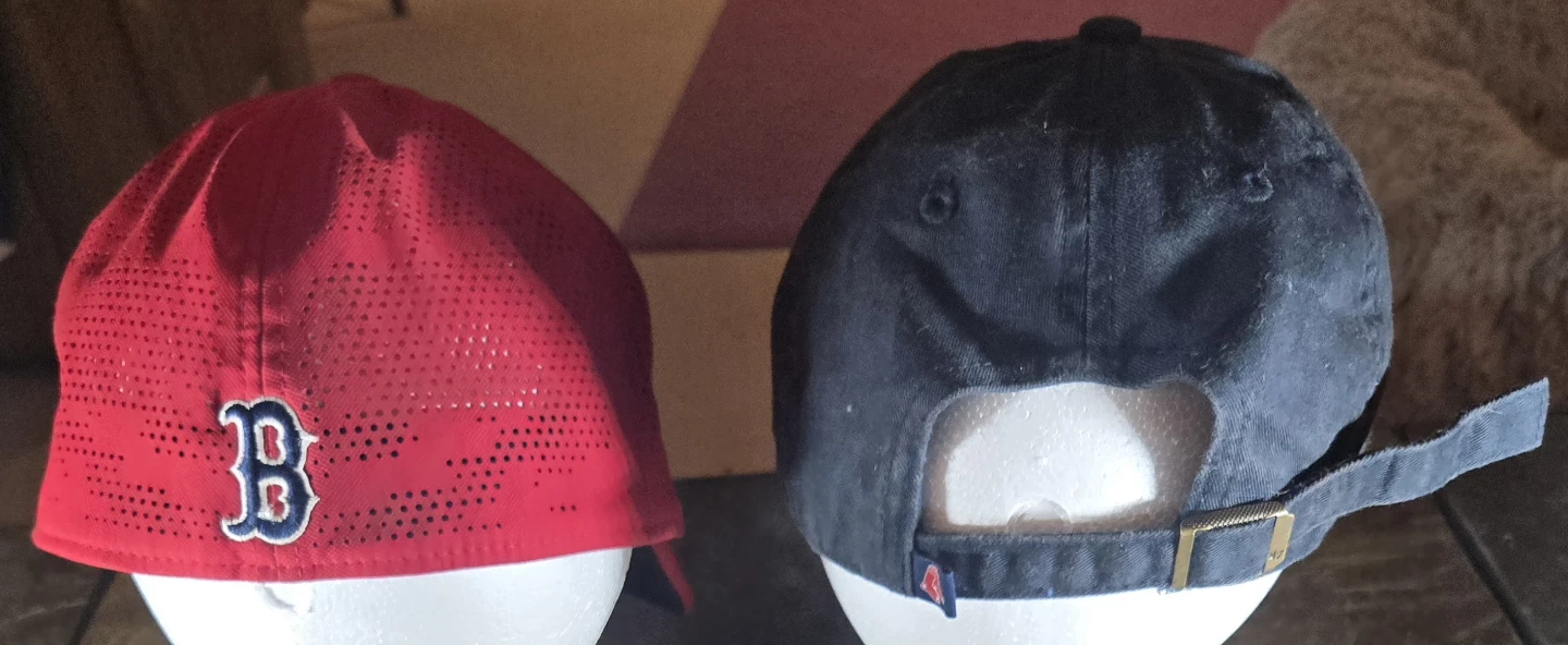 Boston Red Sox Hats, Caps. 2. Very Good Condition. - photo 2