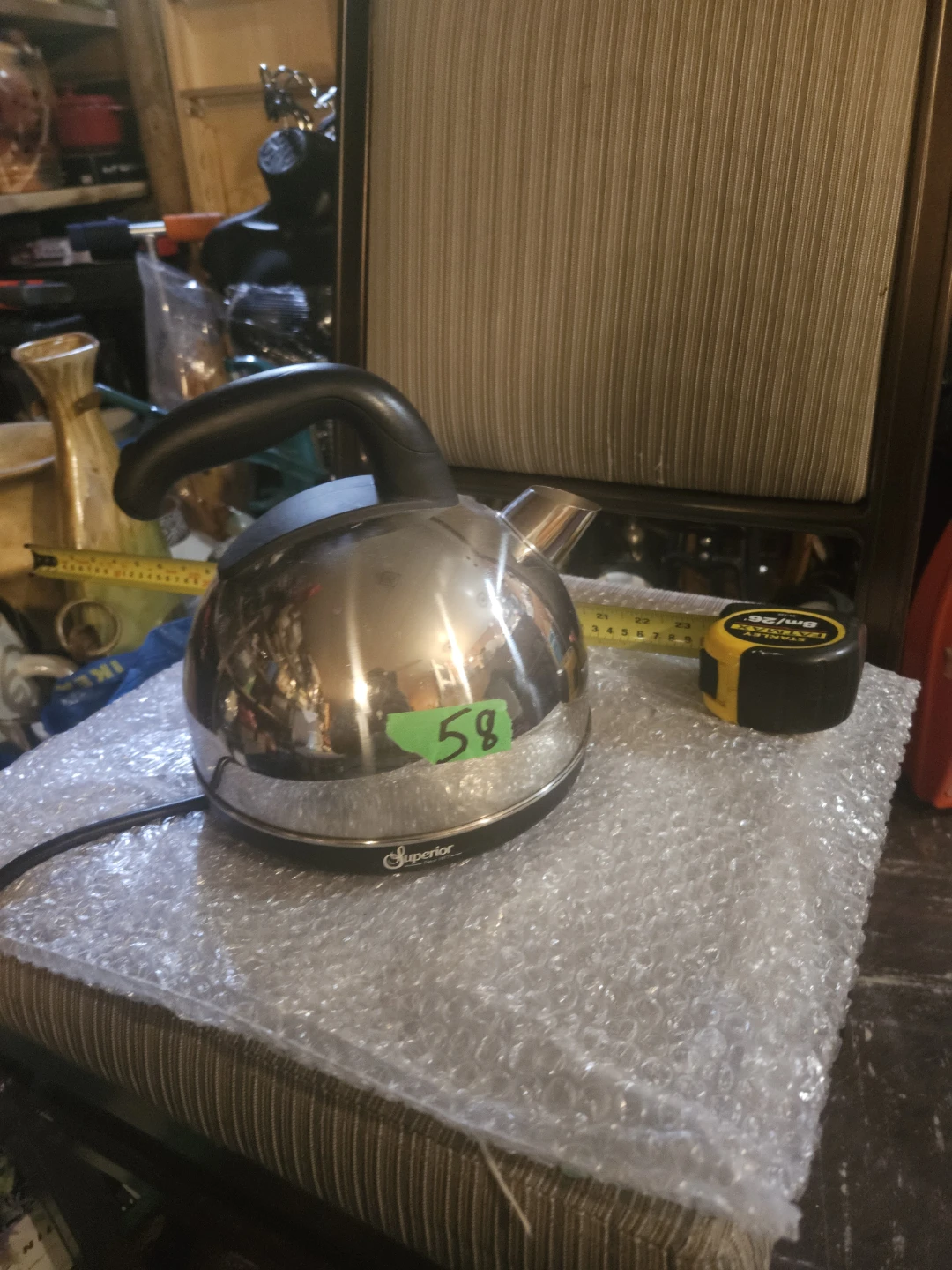 Superior Stainless Steel Electric Kettle - photo 2