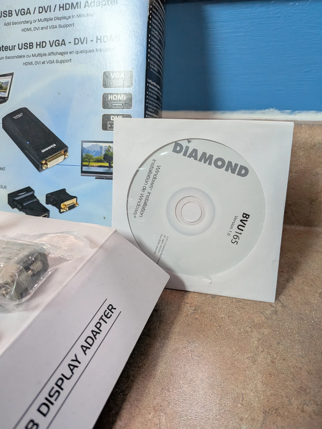 Diamond HD USB VGA/DVI/HDMI Adapter BVU165 - photo 5