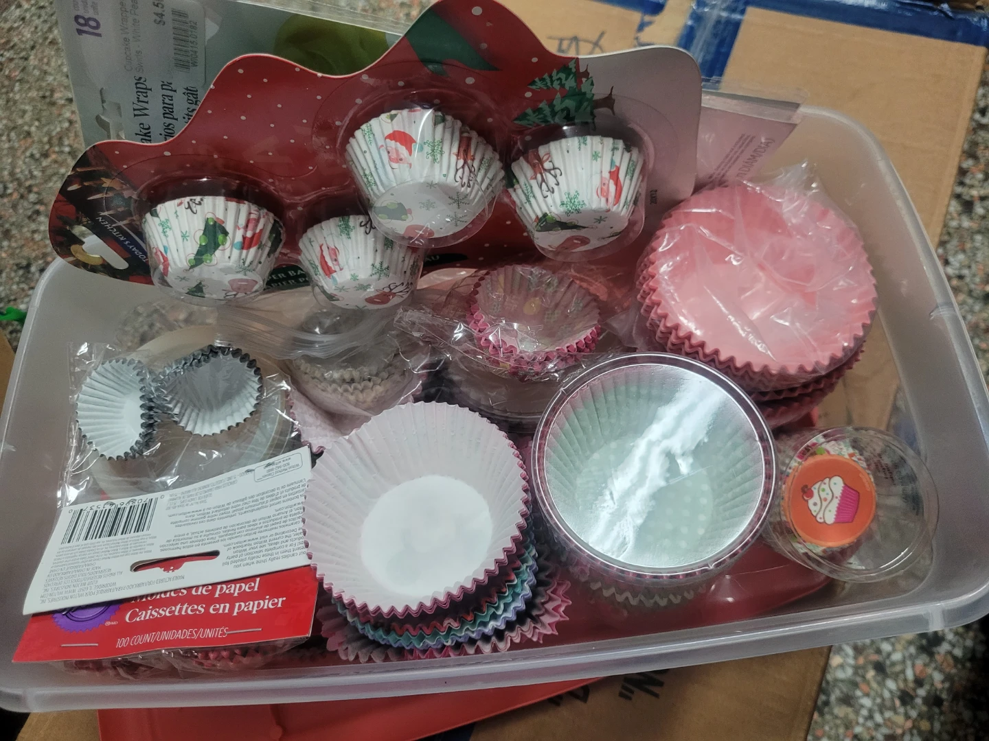 Cupcake Liners and Wraps Assortment