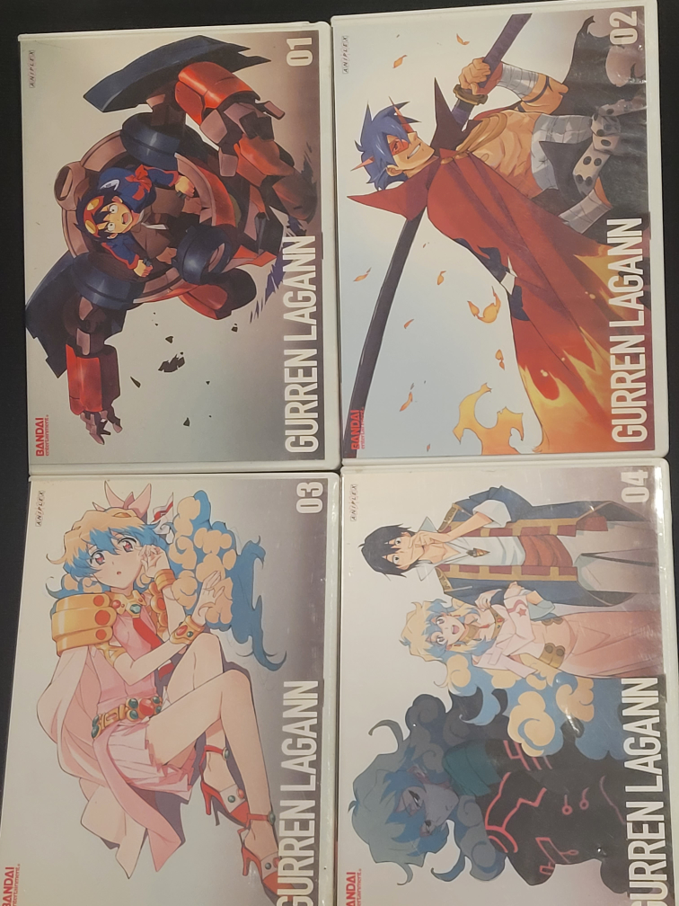 Gurren Lagann 4 dvd set