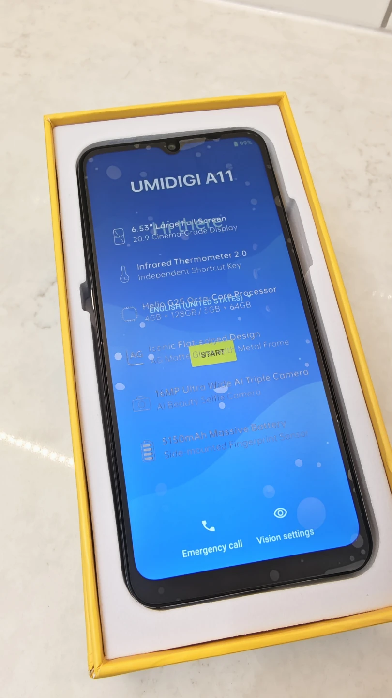 UMIDIGI A11 smartphone - photo 2