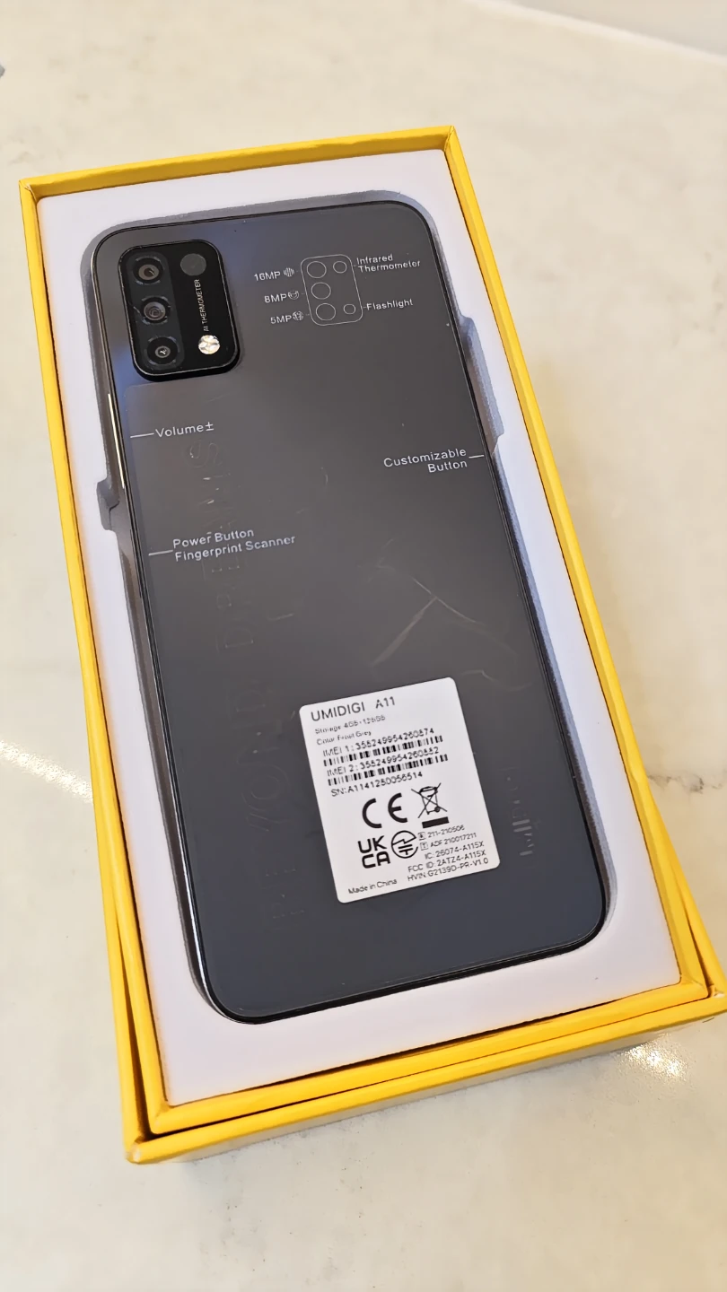 UMIDIGI A11 smartphone - photo 3