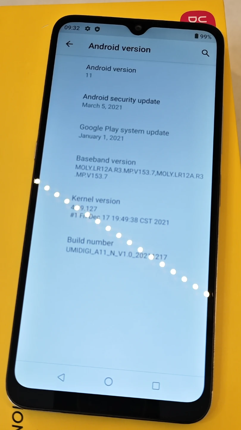 UMIDIGI A11 smartphone - photo 5