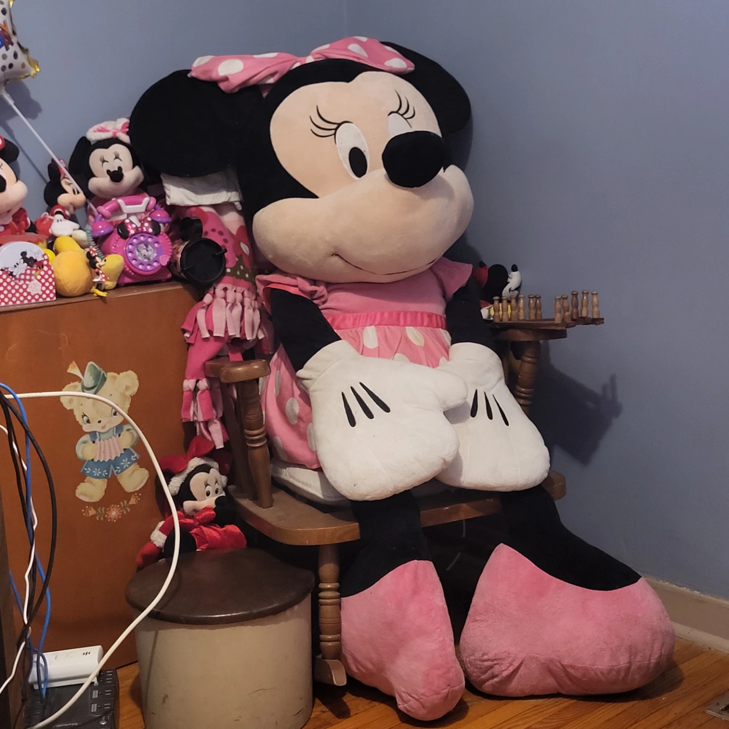 Giant Minnie Mouse Plush Toy