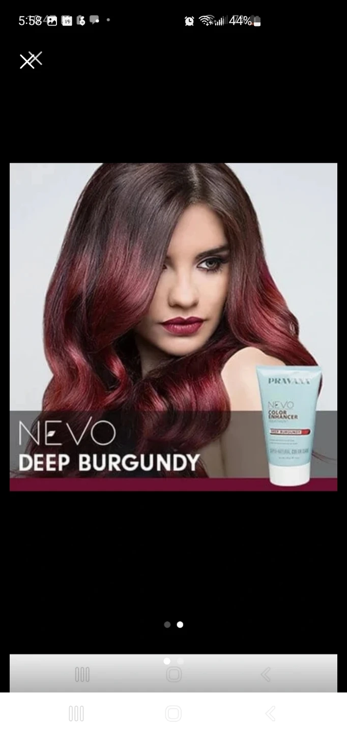 Pravana NEVO Deep Burgundy Color Enhancer Treatment ⚽️⚽️⚽️