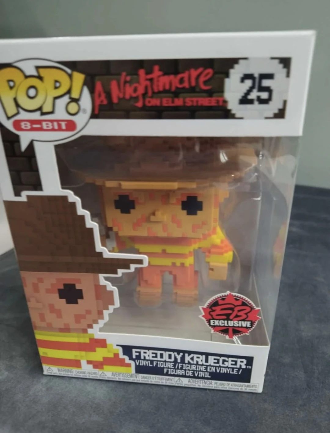 Funko Pop! 8-Bit Freddy Krueger Vinyl Figure