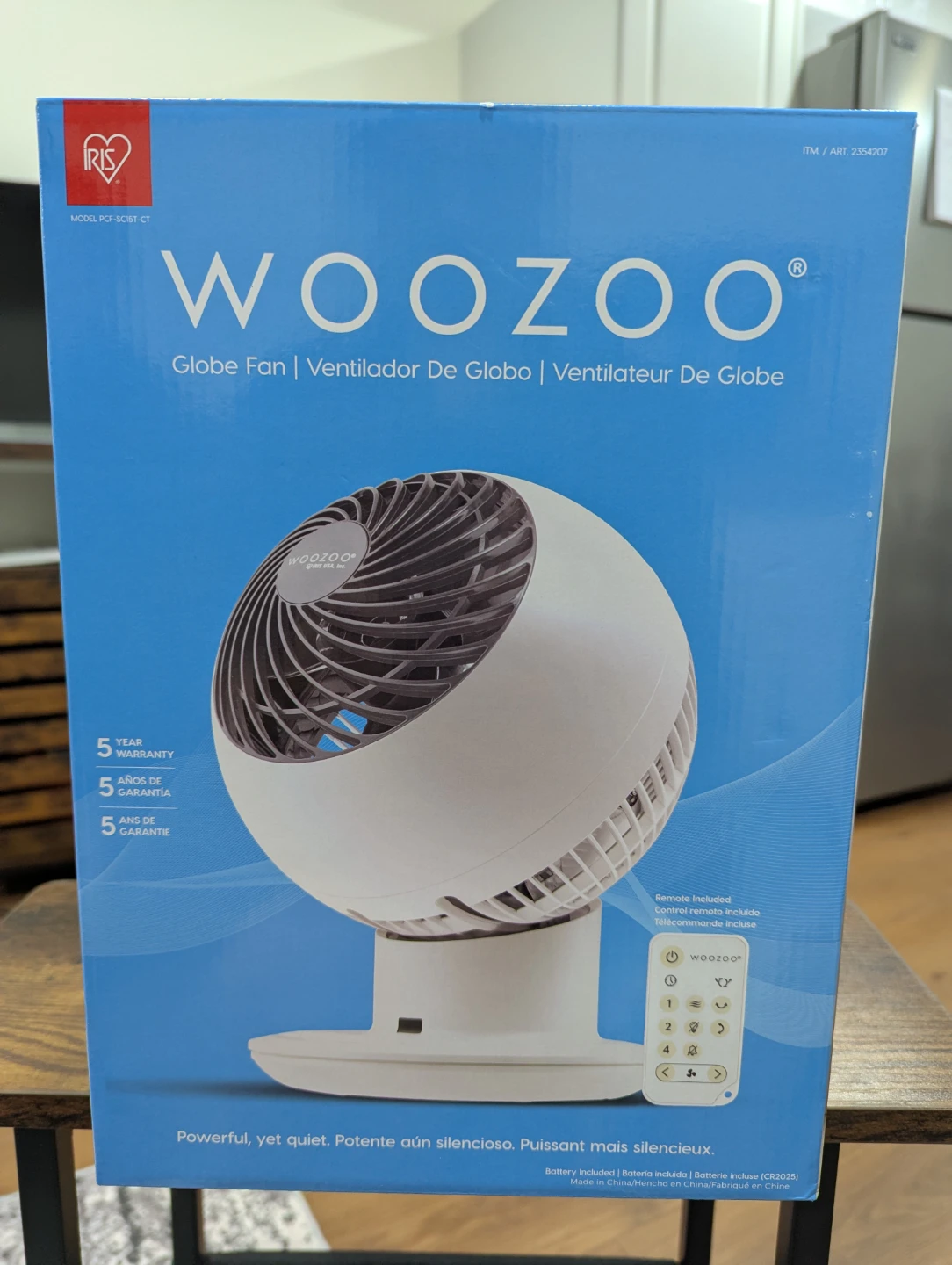 WOOZOO Globe Fan