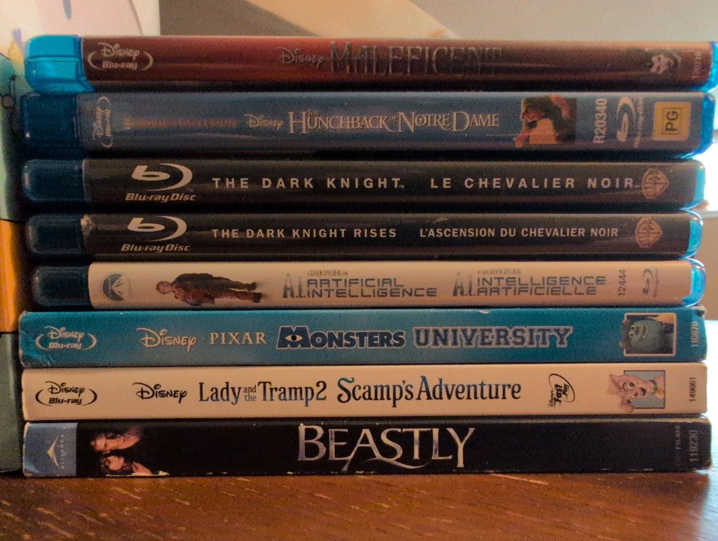 Blu-Rays and DVD's