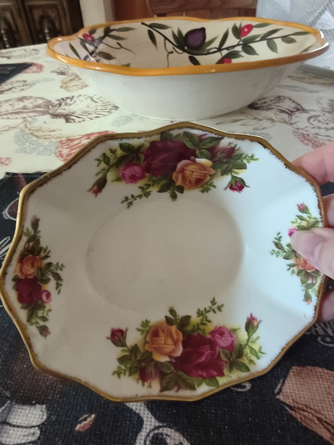 Royal Albert Old Country Roses Bone China Bowl - photo 5