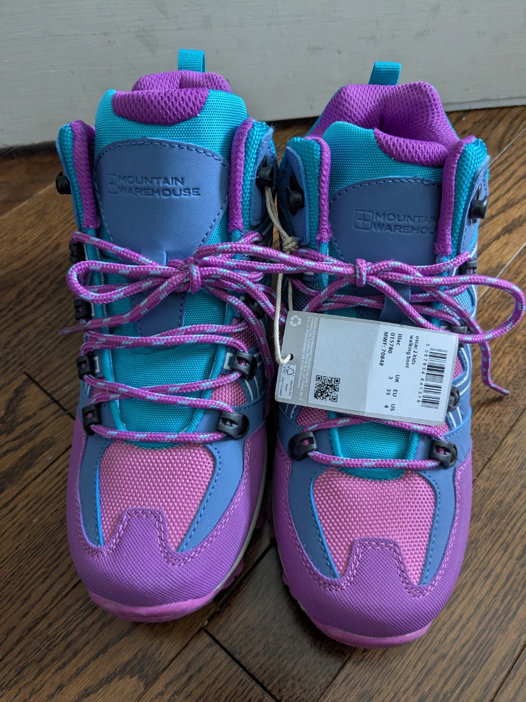 New Mountain Warehouse Kids Hiking Boots Size 3 UK - photo 3
