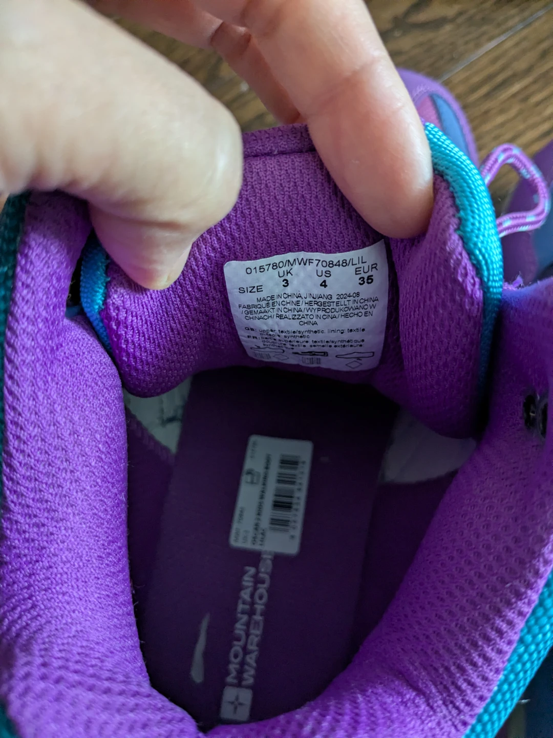 New Mountain Warehouse Kids Hiking Boots Size 3 UK - photo 5