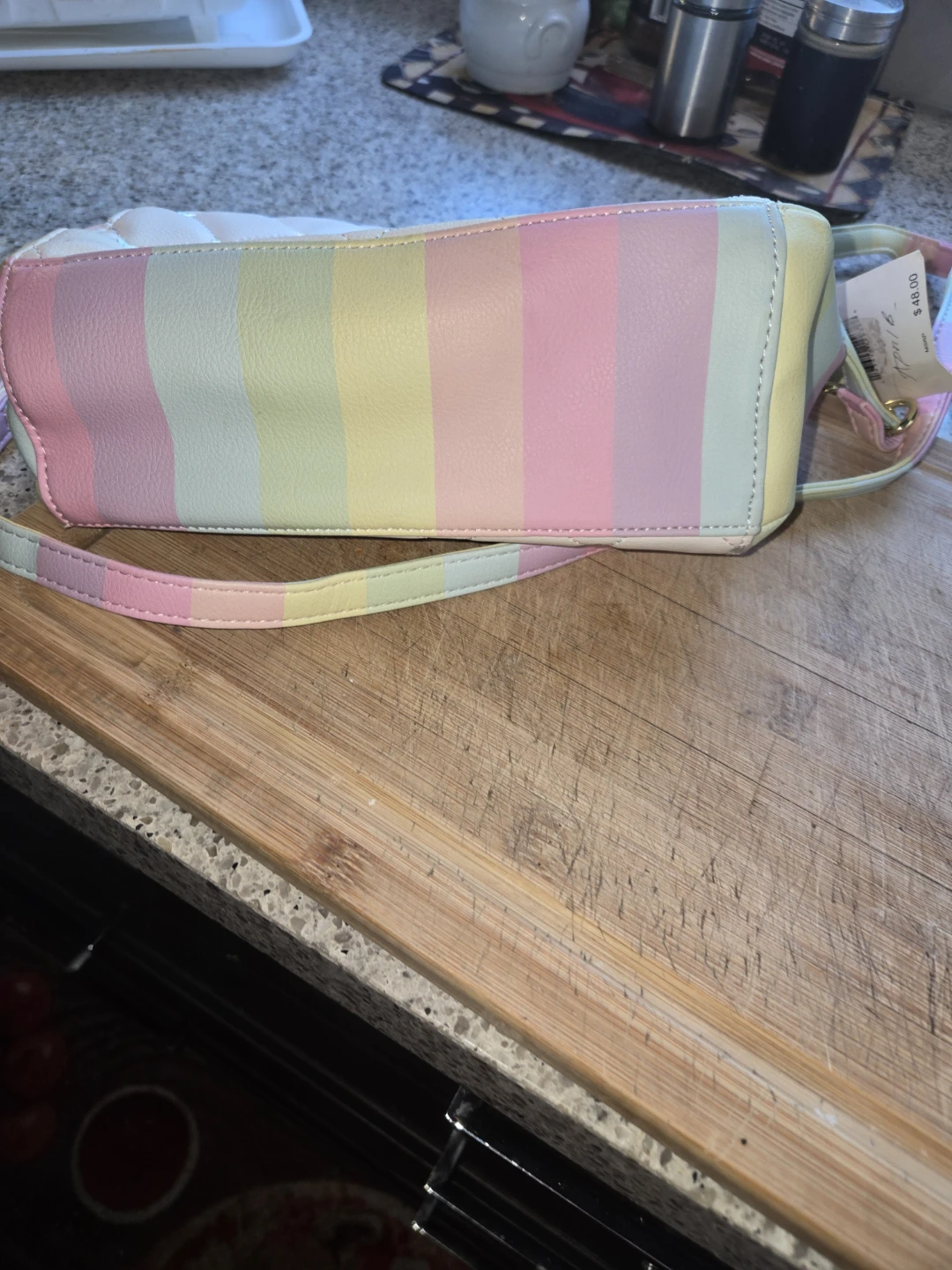Betsey Johnson Quilted Heart Crossbody Bag - photo 2