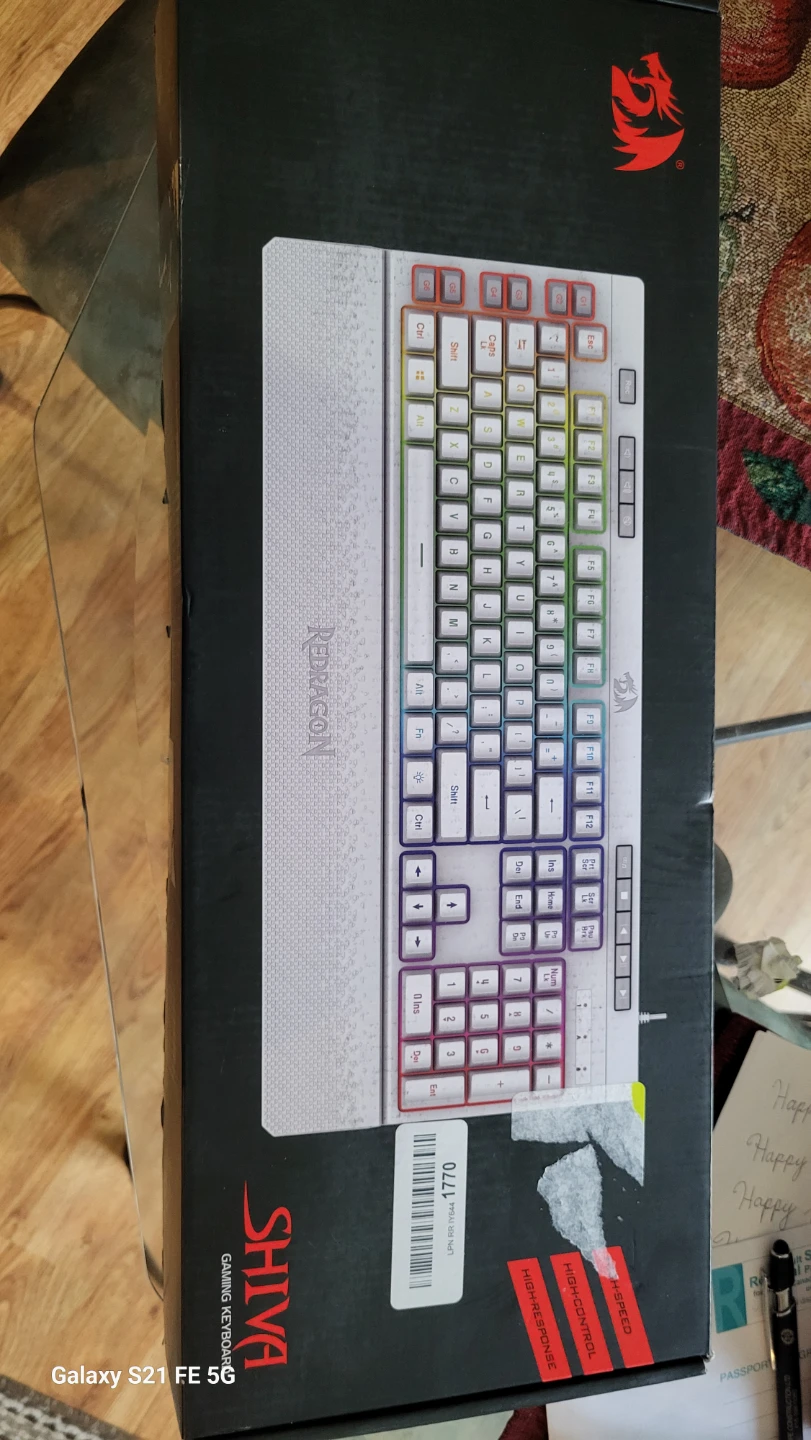 Redragon SHIVA Gaming Keyboard