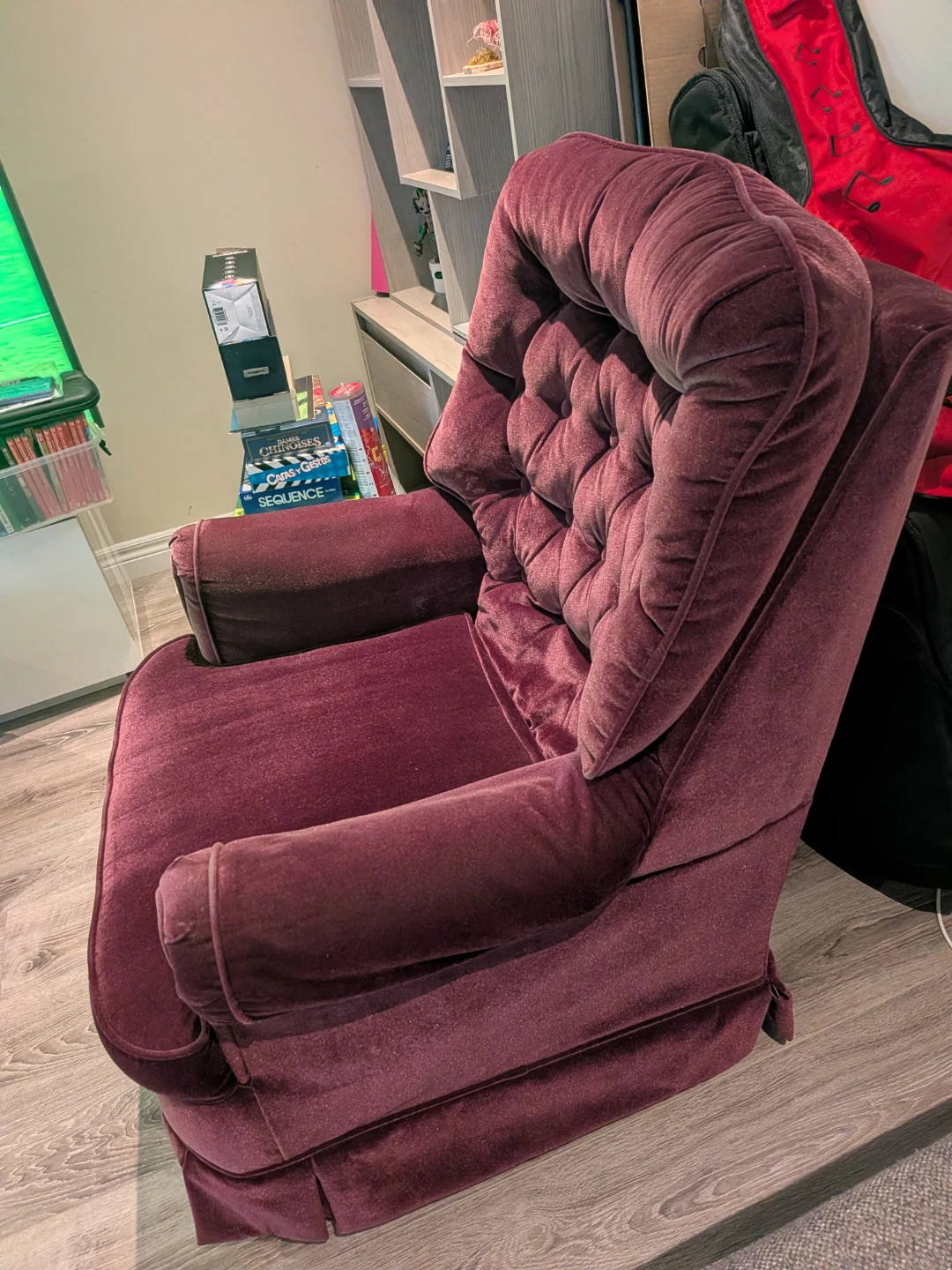 Plush Armchair