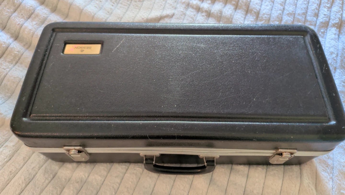 Besson Trumpet in Case