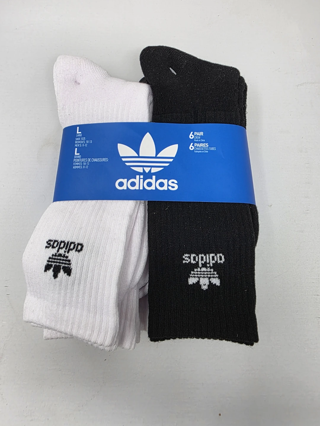 Adidas Crew Socks - 6 Pair Pack ⚽️