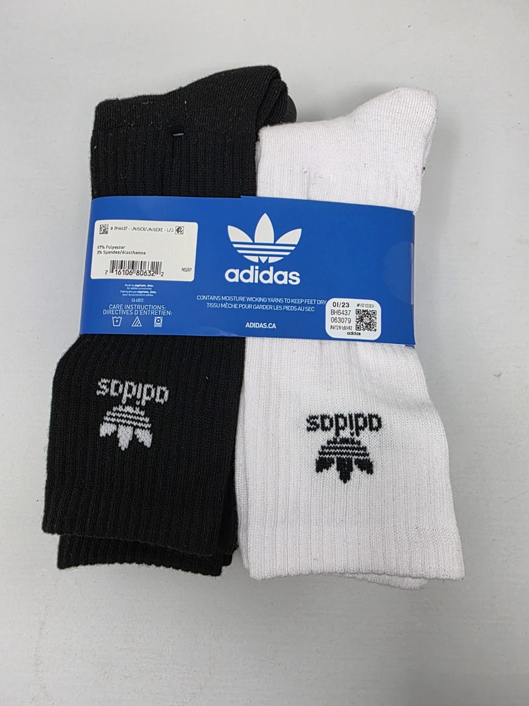 Adidas Crew Socks - 6 Pair Pack ⚽️ - photo 2