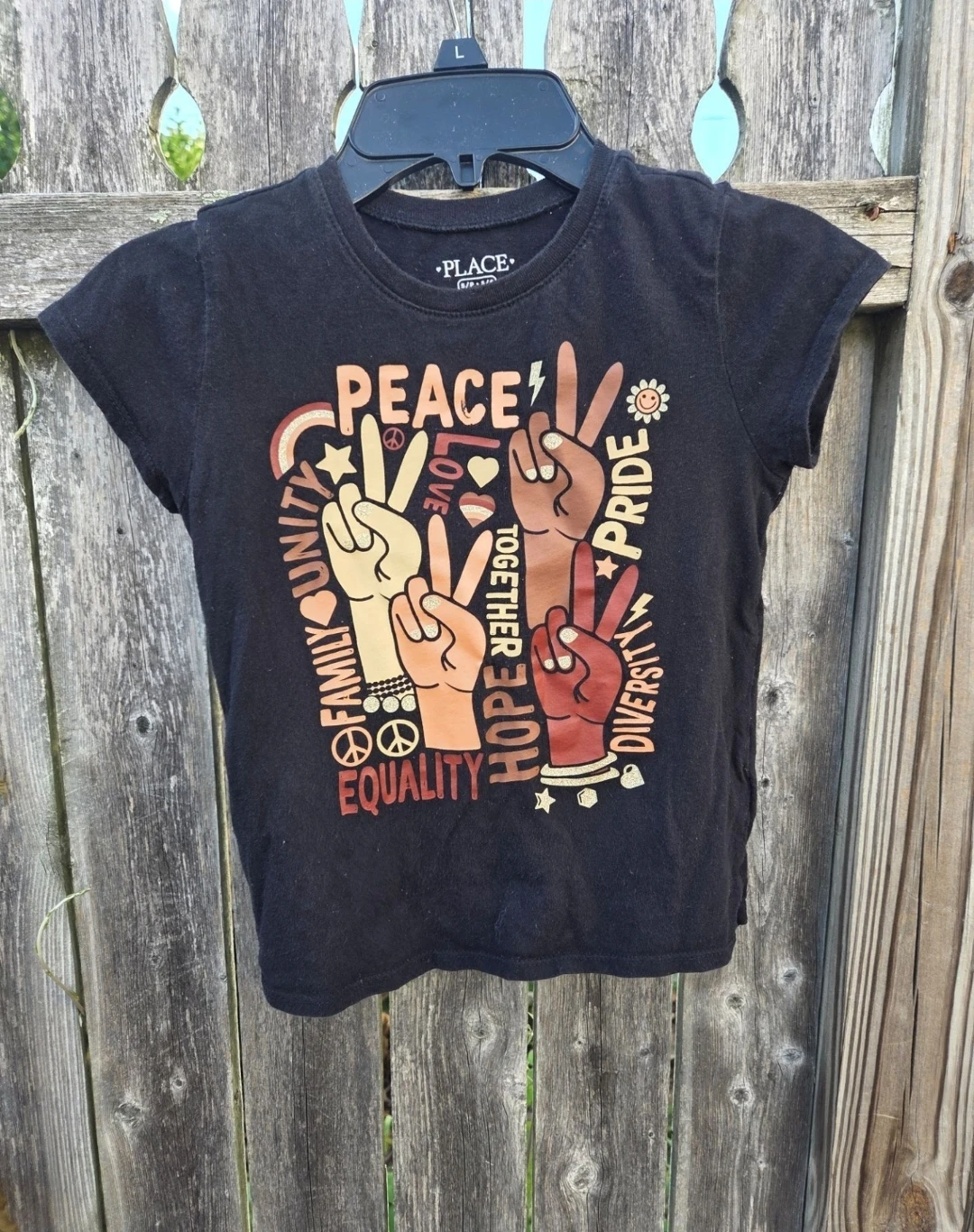 The Children's Place "Peace & Pride" Graphic Tee