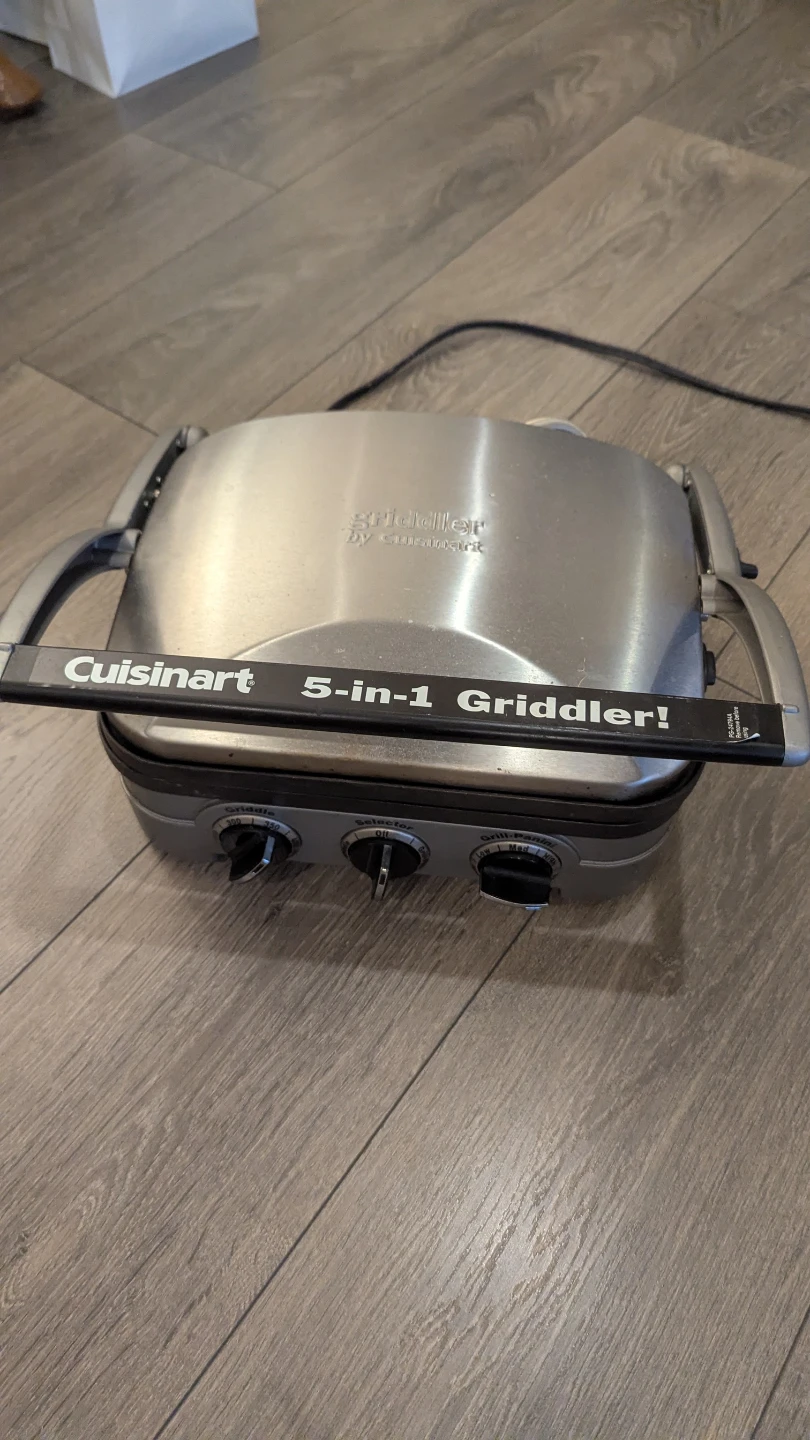 🏷️ Cuisinart 5-in-1 Griddler & Panini Press