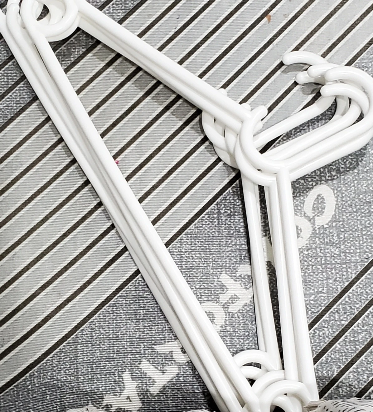 Hangers Grey nd white