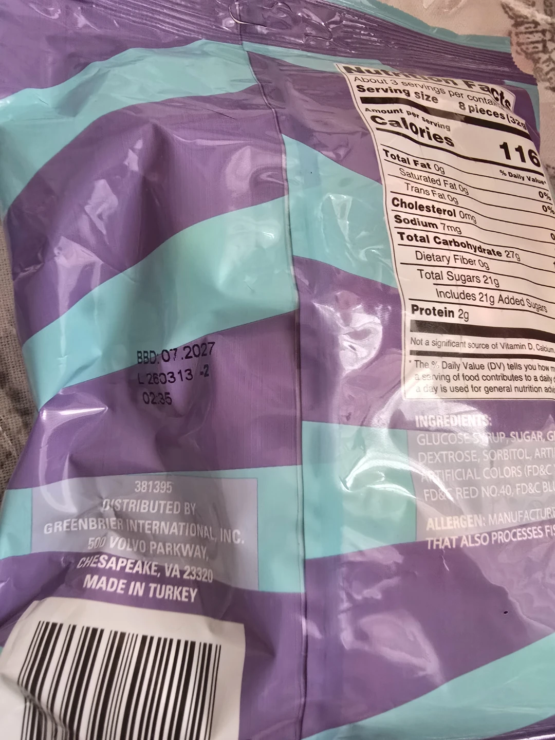 ⚽️ Marshmallow Twists Artificially Flavored Candy Bag - photo 2