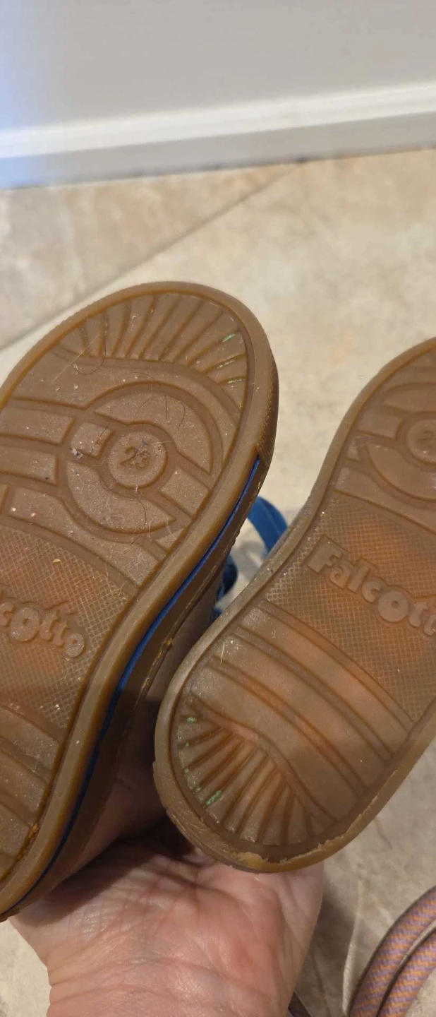 Falcotto leather kids shoes Size 23 - photo 4