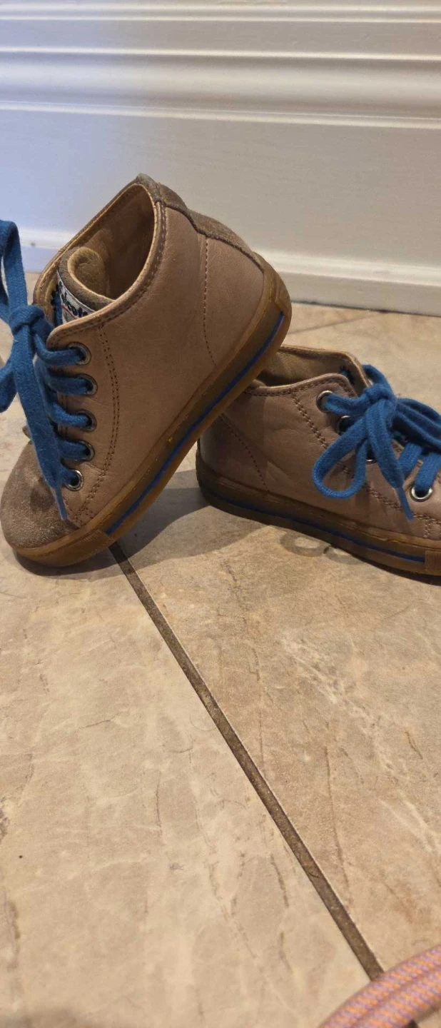 Falcotto leather kids shoes Size 23 - photo 5