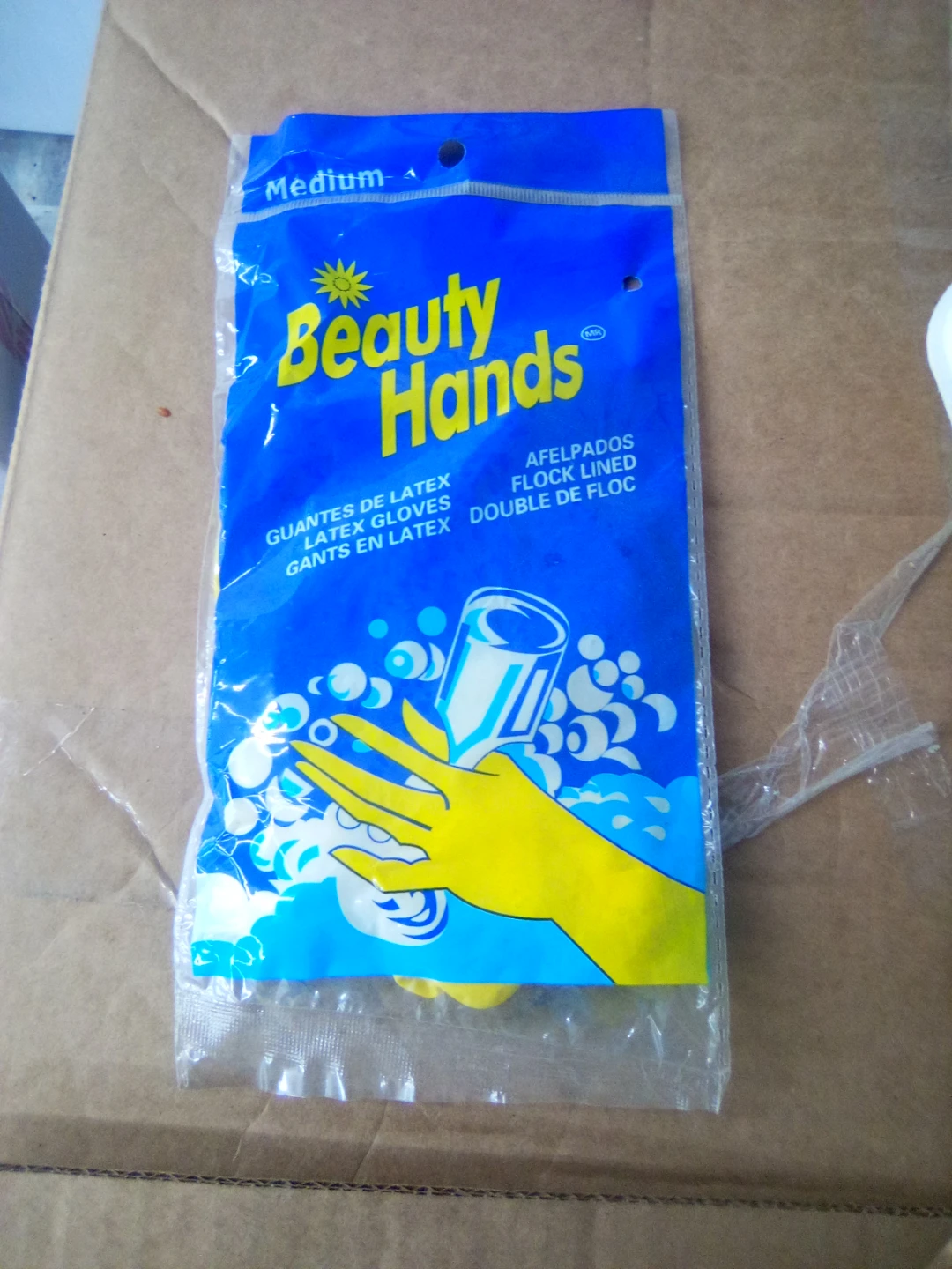 Beauty Hands Latex Gloves - Medium