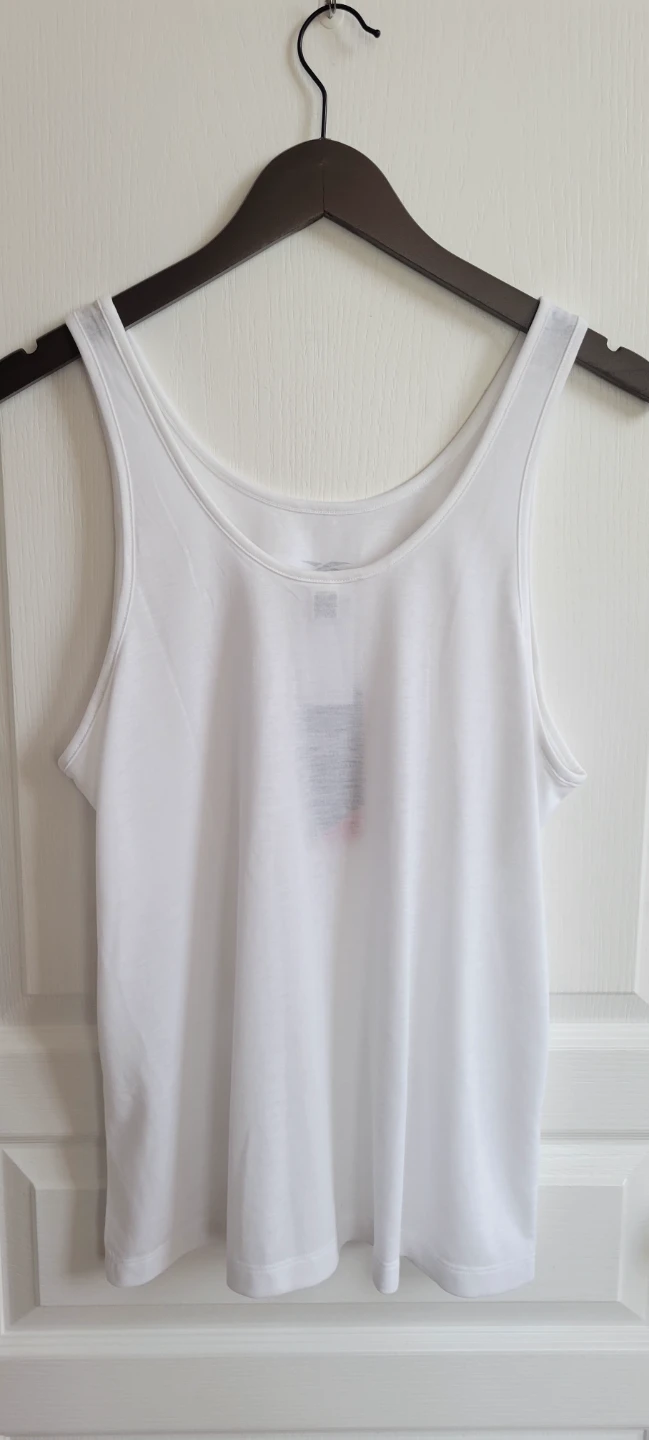 Reebok Women's White ID Train Supremium Tank Top - Size L - photo 2