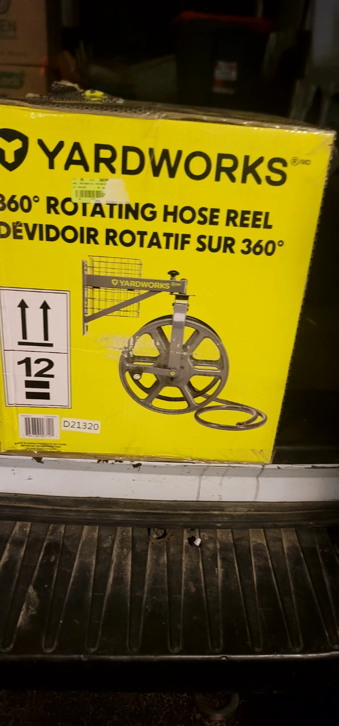 Yardworks 360° Rotating Hose Reel