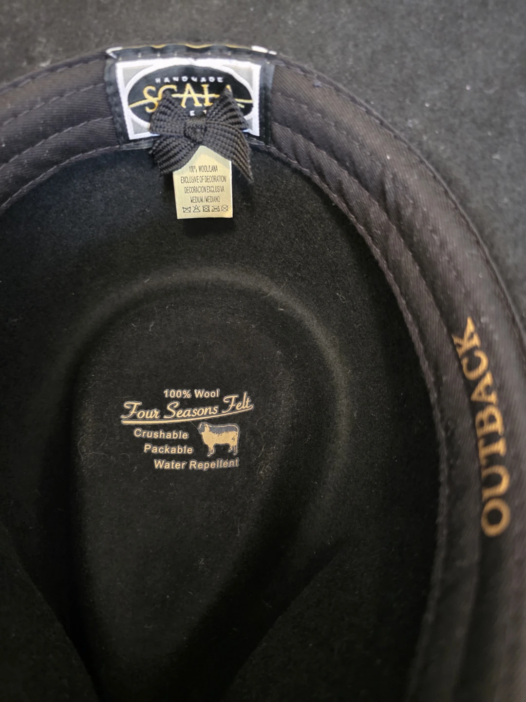 Scala 100% outback wool hat - photo 2