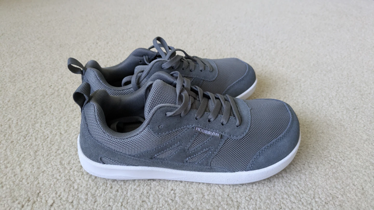 HobiBear barefoot Grey Shoes - Size 37 (UE)