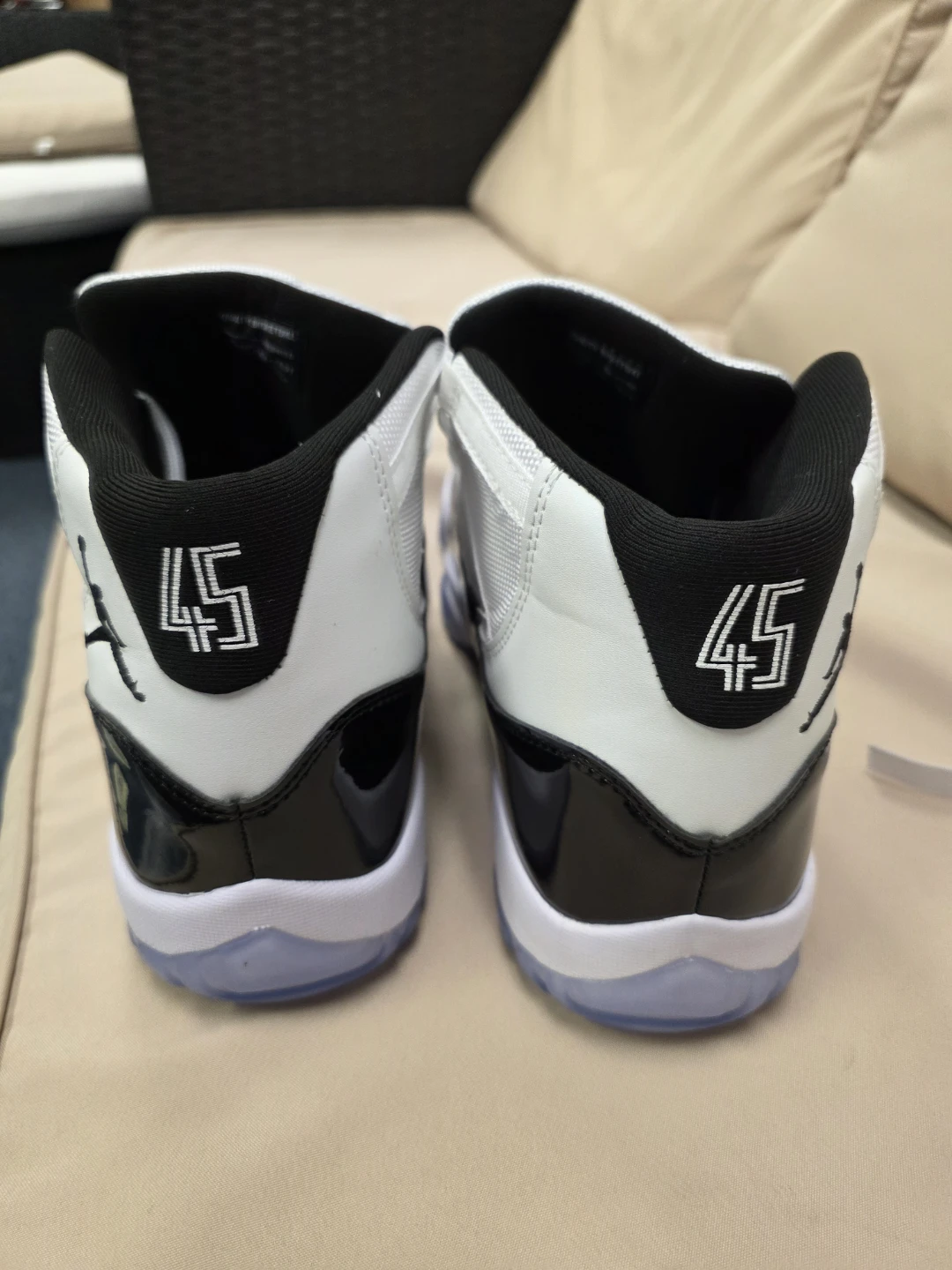 Air Jordan 11 Concord "45" Sneakers - photo 3